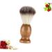 Doitool Badger Hair Beard Brush & Shaving Tool - Men's Wooden Bristle Razor Brush for Cleaning & Grooming | Soft Fur Neck Dust Brush - Buy Online on GoSupps.com