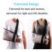 Mesh Shoulder Sling for Rotator Cuff Surgery Recovery - Arm Brace Support for Men and Women (White) - Buy Online on GoSupps.com