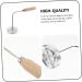 Zerodeko Youdunzi Mold Candy Molds Oil Frying Mold Home Funnel Cake Mix Rose Garland Bunuelera Gummy Snacks Kitchen Baking Round Griddle Pancake Griddle Fried Aluminum Alloy Wooden Handle 27x13.5cm Silver - Buy Online on GoSupps.com