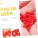 Buy Beatifufu 240 Pointed Cleaning Sleeve Tweezers - Stainless Steel Anti-Eyelash Cover & Auxiliary Tool for Eyelash Transplantation - 2pcs Red - Buy Online on GoSupps.com