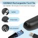Professional Electric Foot File Set for Smooth & Soft Feet - 3 Roller Heads Included - Buy Online on GoSupps.com