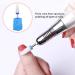 Ceramic Nail Drill Corn Head - Professional Grinding Head for Nail Polishing (Blue) | Best for eCommerce - Buy Online on GoSupps.com