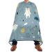 Waterproof Barber Cape -Cute Polar Bear in The Space Cheetah Haircut Bib for Men Unisex Hair Cutting Cape(8rp1a)