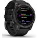 Garmin fenix 7 Solar, adventure smartwatch, with Solar Charging Capabilities, rugged outdoor watch with GPS, touchscreen, health and wellness features, slate gray with black band - Buy Online on GoSupps.com