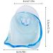 Rianpesn Suction Cup Razor Holder - Clear Removable Hanger for Towel Bathrobe & Bathroom Storage - Blue - Buy Online on GoSupps.com