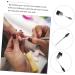 FOMIYES nail polisher Nail Grinding Head nail manicure kit nail grooming kits nail art drill bits nail kits nail carbide bit nail cuticle bit acrylic cylinder Tungsten steel electric nail 6.8x1.2cm Picture 2 - Buy Online on GoSupps.com