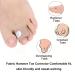 10 Pcs Fabric Hammer Toe Corrector & Reusable Toe Splints - Straighten Crooked Bent & Broken Toes - Buy Online on GoSupps.com