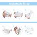 REDTRON Adjustable Child Safety Locks 6Pcak Baby Proofing Cabinet Locks Upgraded Adhesive Double Lock System Locks for Cabinets Drawer Closet Fridge Refrigerator Trash(White) 042 White - Buy Online on GoSupps.com