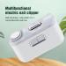 2 in 1 Electric Nail Clipper Nail Clipper with Nail File Nail Scraps Fast Polishing for Adults Children - Buy Online on GoSupps.com