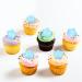 Keaziu 25PCS Little Star Cupcake Toppers Twinkle Star Cute Cupcake Picks Wedding Engagement Bridal Baby Shower Birthday Party Decorations Supplies Blue - Buy Online on GoSupps.com