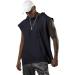 Aixdir Men's Black Workout Hooded Tank Top - Sleeveless Muscle Cut Off T-Shirt for Gym - Buy Online on GoSupps.com