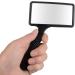 3X Handheld Square Magnifying Glass Reading Aid Lens for Seniors - Ideal for Low Vision, Books, Maps, Hobbies, and Coins - Buy Online on GoSupps.com