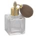Atomizer for perfume Kosmetex bottle with ball pump square pump atomizer for perfume etc. 1 x gold