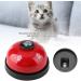 FDIT Dog Door Bell - Durable Pet Training Press Bell for Toilet Training - Iron Desk Call Bell (Red) - Buy Online on GoSupps.com