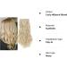 Silk-co 24 8PCS Clip in Hair Extensions Bleach Blond Synthetic Curly Wavy Hair for Full Head - Buy Online on GoSupps.com