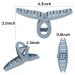 ACO-UINT 6 Pack Large Hair Clips for Women - Non Slip Strong Hair Claw Clips - Big Hair Claws for Summer - Hair Accessories - Buy Online on GoSupps.com