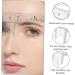 Healeved 30 Pcs Eyebrow Design Ruler Eyebrow Measurer Tools Measuring Ruler Eyebrow Shape White Plastic - Buy Online on GoSupps.com