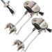 Cane Ice Tip Attachment Crutch Ice Cane Accessories 2PCS Stainless Steel 5-Prong Ice Tip for Cane Universal Cane Ice Tip Non-Slip Ice Grip for Winter Snow Safety - Buy Online on GoSupps.com