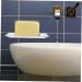 Ciieeo Bathroom Soap Holder Soap Dish Holder Shower Soap Holder Soap Dish with Drain Vacuum Soap Dish Draining Soap Hanging Soap Holder Shower Soap Dish Wall-mounted Xiaozaowang Silver 12.6x8.4x3cm - Buy Online on GoSupps.com