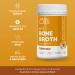 Turmeric Flavor Beef Bone Broth Concentrate - Made from Australian Grass-Fed Cattle - High in Protein & Collagen | 35 Servings, Makes 2.25 Gallons | Keto & Paleo Friendly - Buy Online on GoSupps.com