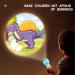 Buy 2-Piece Flashlight Projector for Kids - Lamp & Slide Projector with 96 Animal Patterns (Blue & Pink) - Buy Online on GoSupps.com