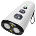 SZESHINECO Ultrasonic Dog Training Device Dog Repellent Dog Barking Deterent Device 16.5 Ft Rechargable Dog Behaviour Corrector More Efficient than Bark Collar or Bark Box Grey&black