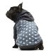 Fitwarm Polka Dot Pet Clothes Dog Hoodie Sweatshirts Pullover Cat Jackets Fleece Grey Medium Medium Grey