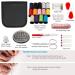 78PCS OKOM Sewing Kit - Portable Emergency Sewing Supplies for Adults - Includes Needles, Scissors, Thread, Tape Measure - Perfect Gift Option - Buy Online on GoSupps.com