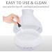 Buy Bzseed 500ml Aroma Diffuser for Essential Oils - 7 Colors 12 Hours Fog Output Waterless Auto Shutoff & Timer (White) - International Shipping Available - Buy Online on GoSupps.com