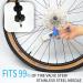 BriskMore Tubeless Sealant Injector 100cc Capacity for Bike Tires - Easy to Use & Clean, 2 Tube Options - No Tubes Sealant Compatible - Buy Online on GoSupps.com