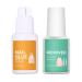 Nail Glue Remover for Pressed Nails Long-Lasting Strength and Quick Removal - Strong Hold Gel Nail Glue with Remover for Women and Girls Beginners Daily Use Travel Home