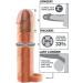 Pipedream Products Fantasy Xtensions Perfect 2 Inch Extension Sleeve With Ball Strap Flesh 8 Inch Ultra-Lifelike Fanta-Flesh Phthalate -Free - Buy Online on GoSupps.com
