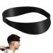 Neckline Shaving Template and Hair Cutting Guide Curved Silicone Haircut Band for DIY Home Haircuts Neck Hair Guide Buzz Fade and Taper Guide for Clippers Hair Cutting Kits