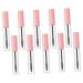 Healeved 10pcs Mascara Empty Tube Lash Wand Tubes Mascara Wand Bottle Clear Lipglosses Wands DIY Plastic 1 g (Pack of 1) Pink