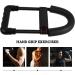 BESPORTBLE 2 Forearm Hand Grip Exerciser Wrist Strength Training Fitness Equipment 26X13.5CM Black - Buy Online on GoSupps.com