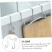 ABOOFAN 3pcs Key Hanger Wall Hanger Hooks Cabinet Hook Kitchen Hanging Hooks Clothes Hook Outdoor - Buy Online on GoSupps.com