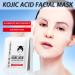 Kojic Acid Face Masks Face Masks Skincare with Kojic Acid Hyaluronic Acid Nicotinamide Brightening Firming Anti Aging Sheet Mask Evens Tone Moisturize Soothe Gift Set for Women - Buy Online on GoSupps.com
