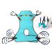 Patient Lift Toileting Sling for Hoist Divided Leg Sling Hoist for Lifting Elderly Heavy Duty Transfer Sling for Disabled Elderly Bedridden Patients 220Lb Weight Capacity