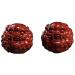 Unbit stressball baoding ball ball marble 2 piece of practice ball massage ball acupressure handballs baoding balls Chinese handballs toys (color: a size: 50mm) 50mm a
