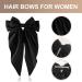 4 Pcs Satin Hair Bows Clips for Women Big Silky Satin Bowknot Hair Clip Large Bow Long Tail Hair Bow Ribbons Hair Barrettes for Girls Gifts Hair Accessories for Party - Buy Online on GoSupps.com