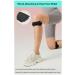 Knee Brace for Pain Relief - Unisex Compression Sleeve for Running and Support - Black - Buy Online on GoSupps.com