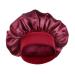 Supvox Sleeping Caps Satin Night Cap Wide Side Hair Loss Caps Chemotherapy Hats for Women Ladies Adults