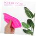 DOITOOL Cleaning Pad Silicone Makeup Cleaning Brush Silicone Brush Cleaning Mat Makeup Brush Cleaner Pad Makeup Egg Cleaner Eye Brush Washing Pad Cleaning Box Cosmetic Silica Gel 14.5x11cm Rosy - Buy Online on GoSupps.com