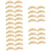 Gatuida 20 Pairs High Heels Heel Stickers Boots Heels Self-Adhesive Heel Liners Loose Shoes Filler Shoe Inserts for Shoes That are Too Big Women Heel Grips Portable Women's Protector