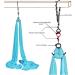 Aerial Yoga Deluxe Equipment Set - 11 yards Hammock Swing for Aerial Acrobatics & Dance - Black - Buy Online on GoSupps.com