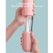 2-Pack Portable Travel Toothbrush Case Holder for Business Trips - Pink and Blue - Buy Online on GoSupps.com