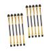 PLAFOPE 20pcs Double Ended Eyeshadow Brush Makeup Brush Disposable Eyeshadow Applicator Makeup Tool Liquid