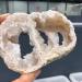 Natural Crystal Rough Natural White Agate Geode Double-Sided Cutting Quartz Crystal Cluster Minerals Crystal Home Decoration (Size : 2pcs) ZJGIDTEM (Size : 1pc) - Buy Online on GoSupps.com