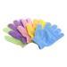 4 Pairs Exfoliating Bath Mitts & Scrub Gloves | Body Scrub Mitt for Dead Skin Removal | Spa Quality Shower Puff & Loofah Gloves - Buy Online on GoSupps.com