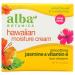 Alba Botanica Hawaiian Moisture Cream Soothing Jasmine & Vitamin E 3 oz (Pack of 6)